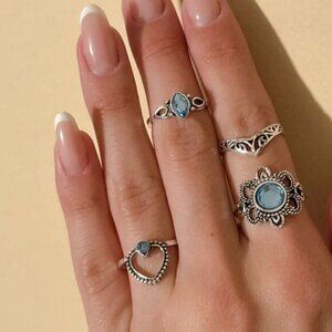 Boho ring set N1205